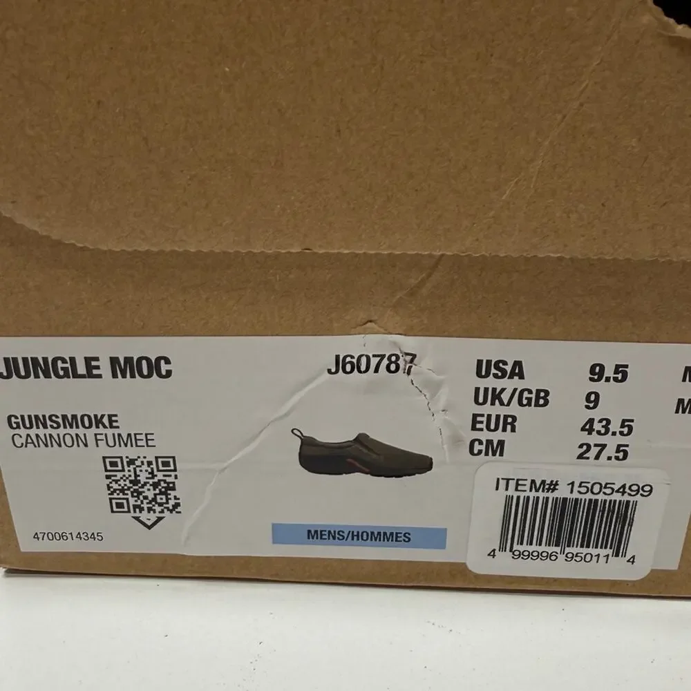 NIB •Merrell  Jungle Moc Shoes - Men's Size:9.5